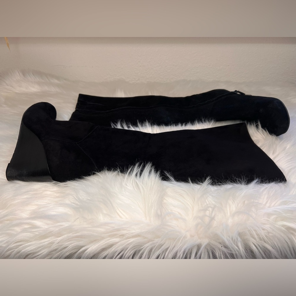 Cole Haan Black Heeled Boots